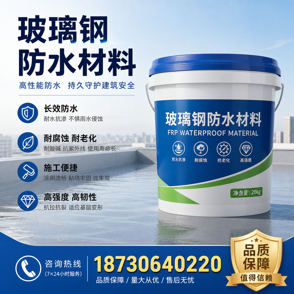 专家解析:玻璃钢防水材料的市场前景分析在 海西